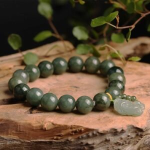 Natural Tangling Jade Brave Bracelet